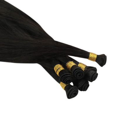 Vivien Hair Virgin+ Hand Tied Weft Extensions Soft Hair