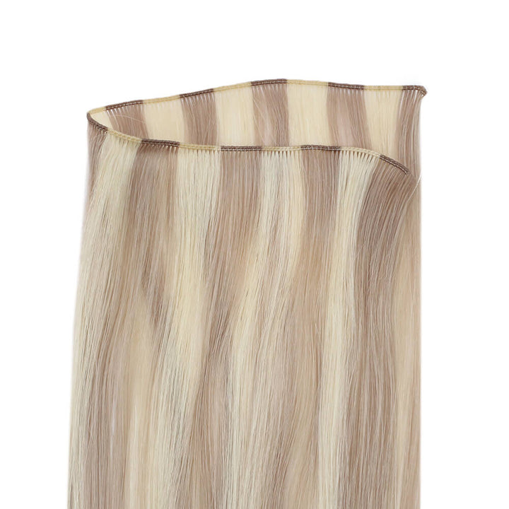Virgin+ Hand-tied extensions 100% soft human hair