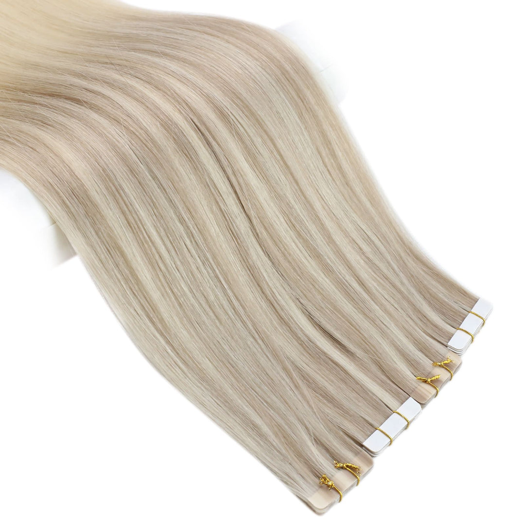 invisible tape in hair extensions