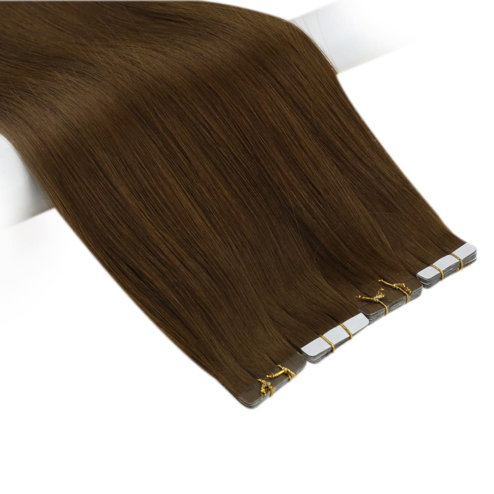 invisible tape in hair extensions silky