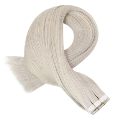 blonde color tape in hair for women